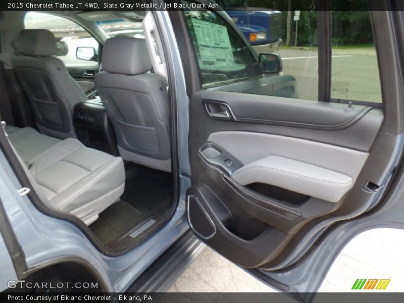 Slate Gray Metallic / Jet Black/Dark Ash 2015 Chevrolet Tahoe LT 4WD