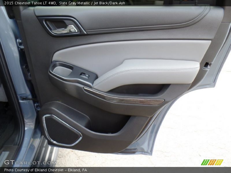 Slate Gray Metallic / Jet Black/Dark Ash 2015 Chevrolet Tahoe LT 4WD