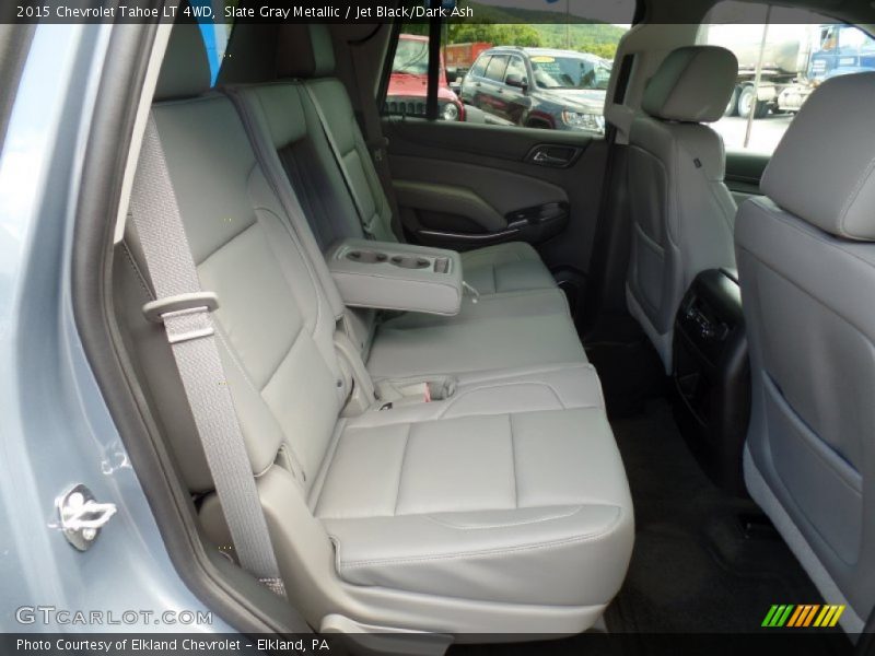 Slate Gray Metallic / Jet Black/Dark Ash 2015 Chevrolet Tahoe LT 4WD