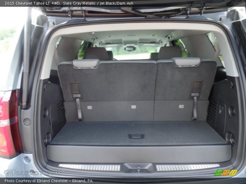 Slate Gray Metallic / Jet Black/Dark Ash 2015 Chevrolet Tahoe LT 4WD