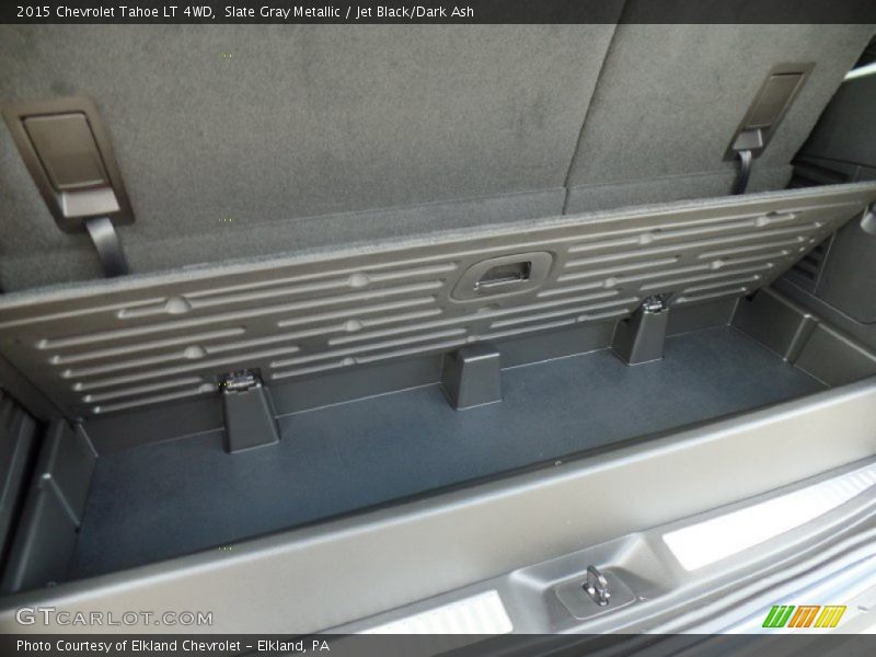 Slate Gray Metallic / Jet Black/Dark Ash 2015 Chevrolet Tahoe LT 4WD