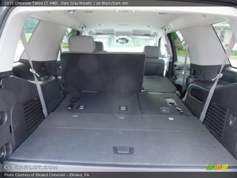 Slate Gray Metallic / Jet Black/Dark Ash 2015 Chevrolet Tahoe LT 4WD
