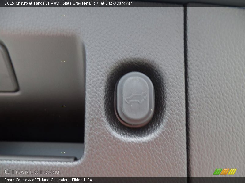 Slate Gray Metallic / Jet Black/Dark Ash 2015 Chevrolet Tahoe LT 4WD