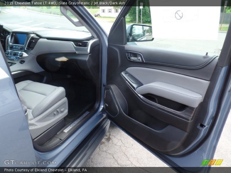 Slate Gray Metallic / Jet Black/Dark Ash 2015 Chevrolet Tahoe LT 4WD