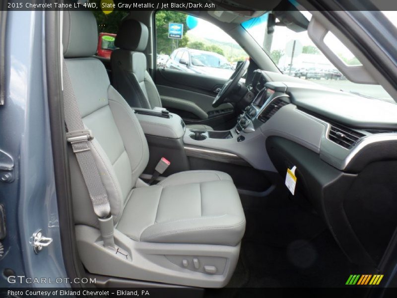 Slate Gray Metallic / Jet Black/Dark Ash 2015 Chevrolet Tahoe LT 4WD