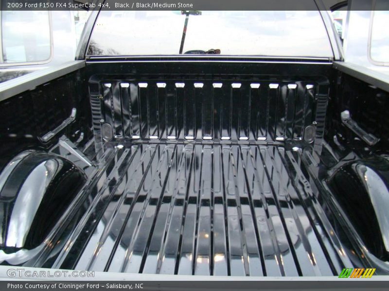 Black / Black/Medium Stone 2009 Ford F150 FX4 SuperCab 4x4