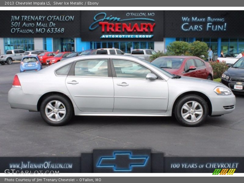 Silver Ice Metallic / Ebony 2013 Chevrolet Impala LS