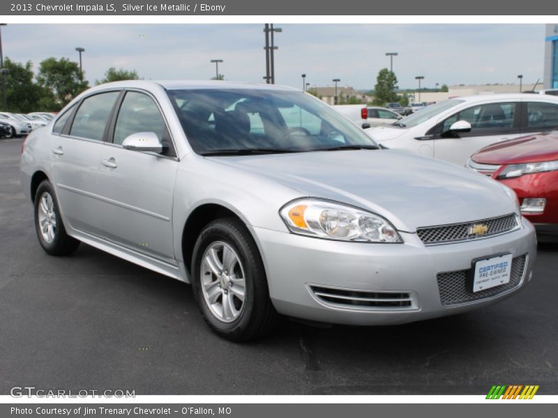 Silver Ice Metallic / Ebony 2013 Chevrolet Impala LS