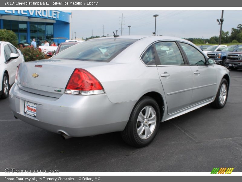 Silver Ice Metallic / Ebony 2013 Chevrolet Impala LS