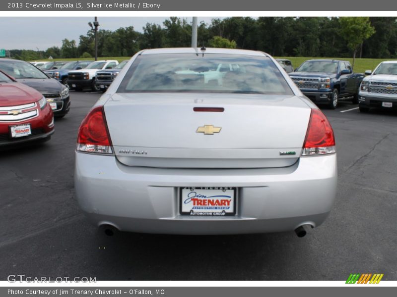 Silver Ice Metallic / Ebony 2013 Chevrolet Impala LS