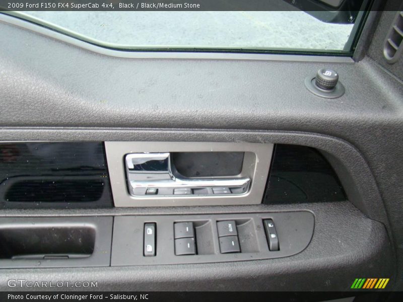 Black / Black/Medium Stone 2009 Ford F150 FX4 SuperCab 4x4