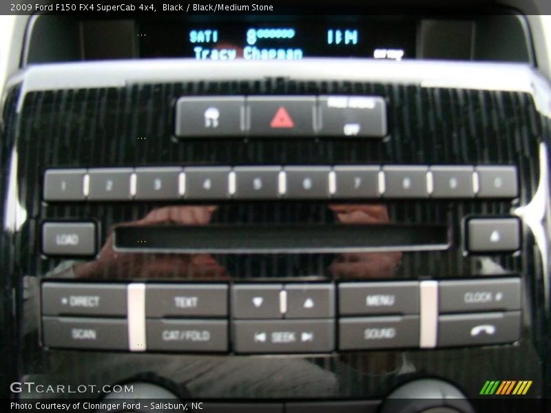 Black / Black/Medium Stone 2009 Ford F150 FX4 SuperCab 4x4
