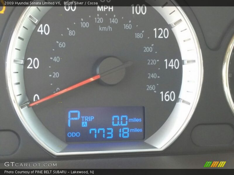 Bright Silver / Cocoa 2009 Hyundai Sonata Limited V6
