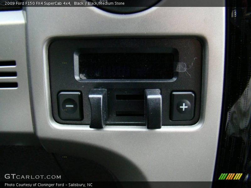 Black / Black/Medium Stone 2009 Ford F150 FX4 SuperCab 4x4