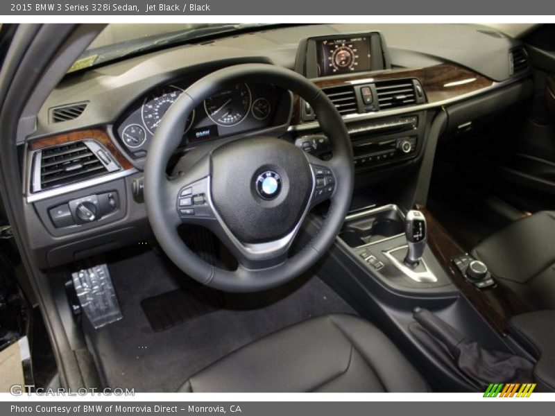 Jet Black / Black 2015 BMW 3 Series 328i Sedan
