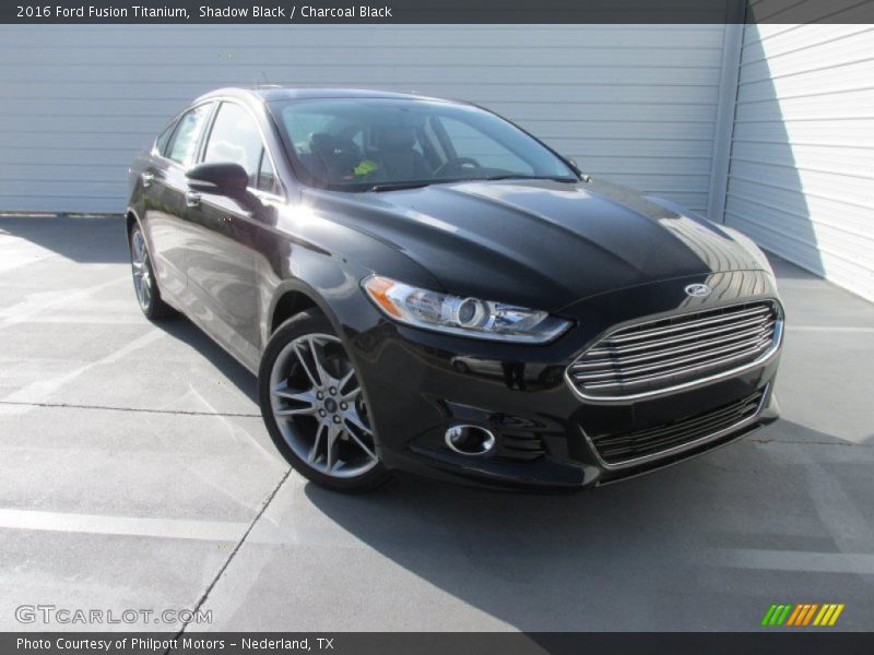 Shadow Black / Charcoal Black 2016 Ford Fusion Titanium