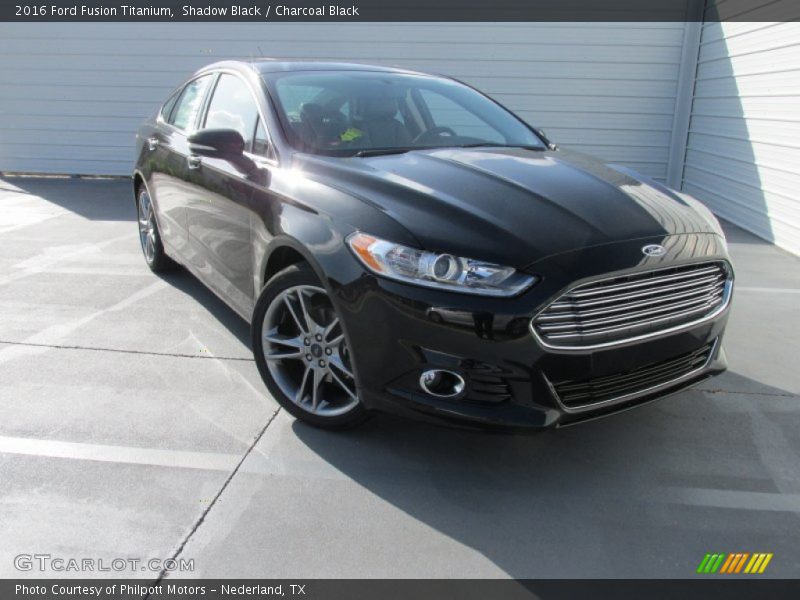 Shadow Black / Charcoal Black 2016 Ford Fusion Titanium