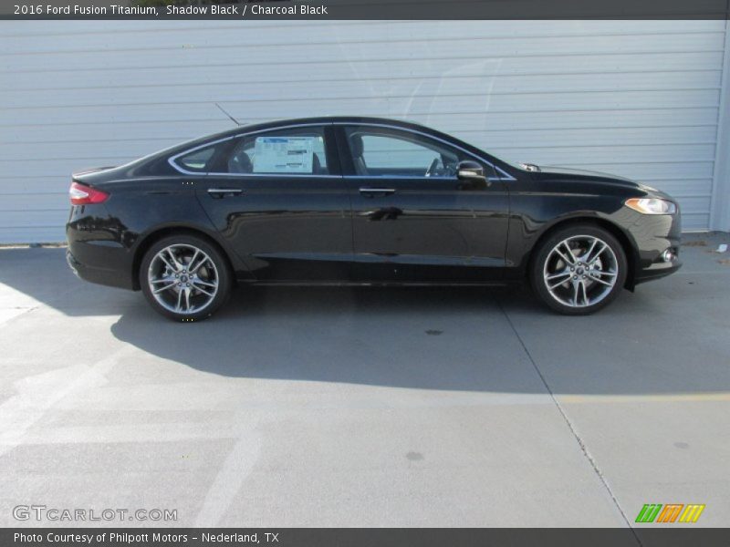 Shadow Black / Charcoal Black 2016 Ford Fusion Titanium