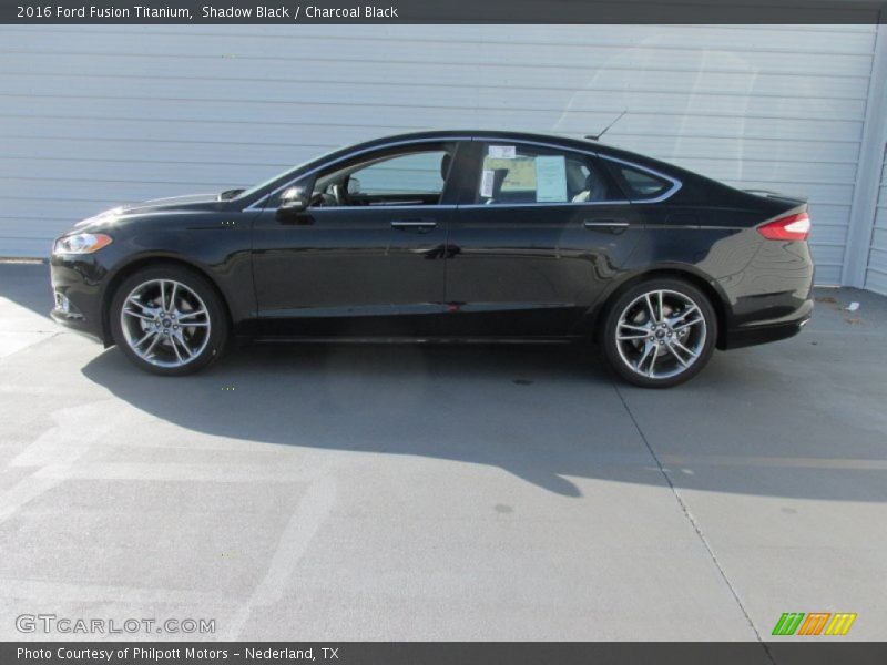 Shadow Black / Charcoal Black 2016 Ford Fusion Titanium