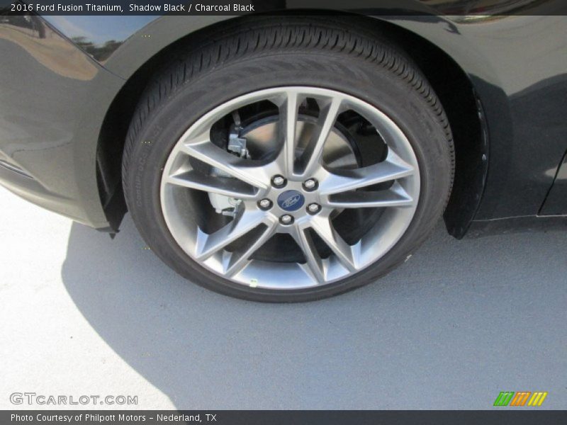 Shadow Black / Charcoal Black 2016 Ford Fusion Titanium