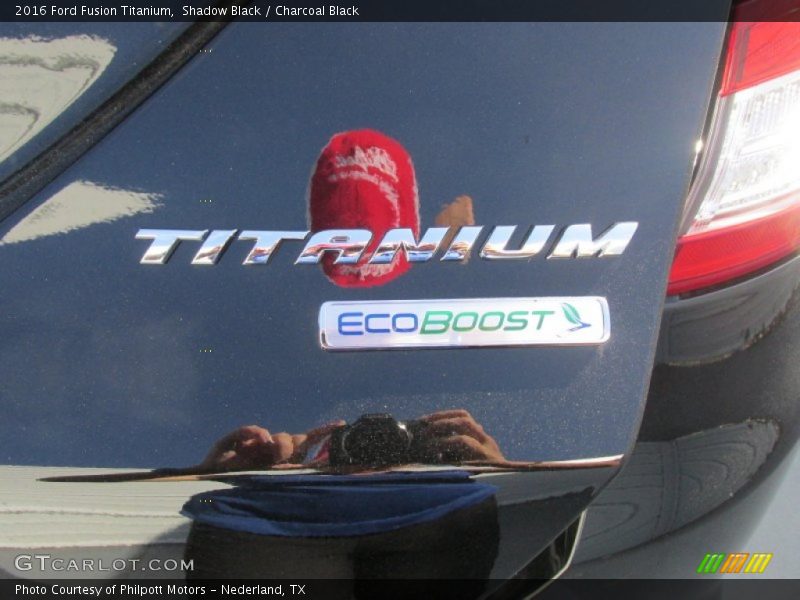 Shadow Black / Charcoal Black 2016 Ford Fusion Titanium