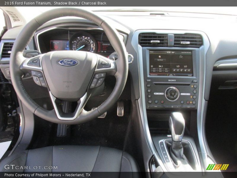 Shadow Black / Charcoal Black 2016 Ford Fusion Titanium