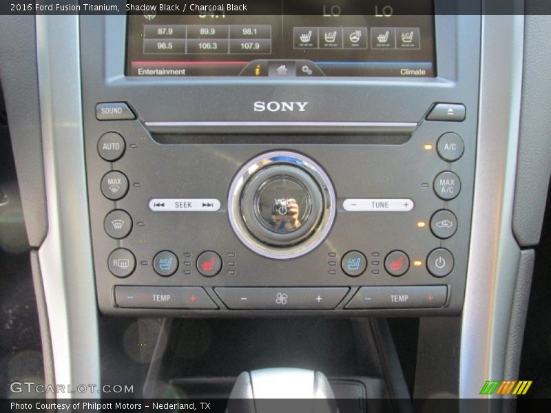 Shadow Black / Charcoal Black 2016 Ford Fusion Titanium