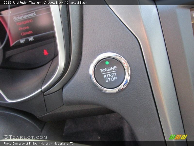 Shadow Black / Charcoal Black 2016 Ford Fusion Titanium