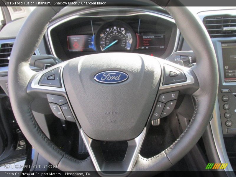 Shadow Black / Charcoal Black 2016 Ford Fusion Titanium