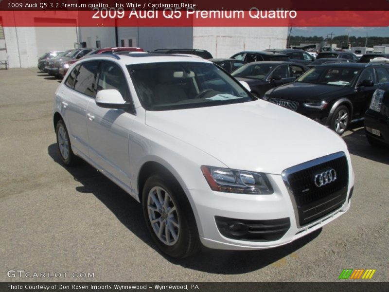 Ibis White / Cardamom Beige 2009 Audi Q5 3.2 Premium quattro