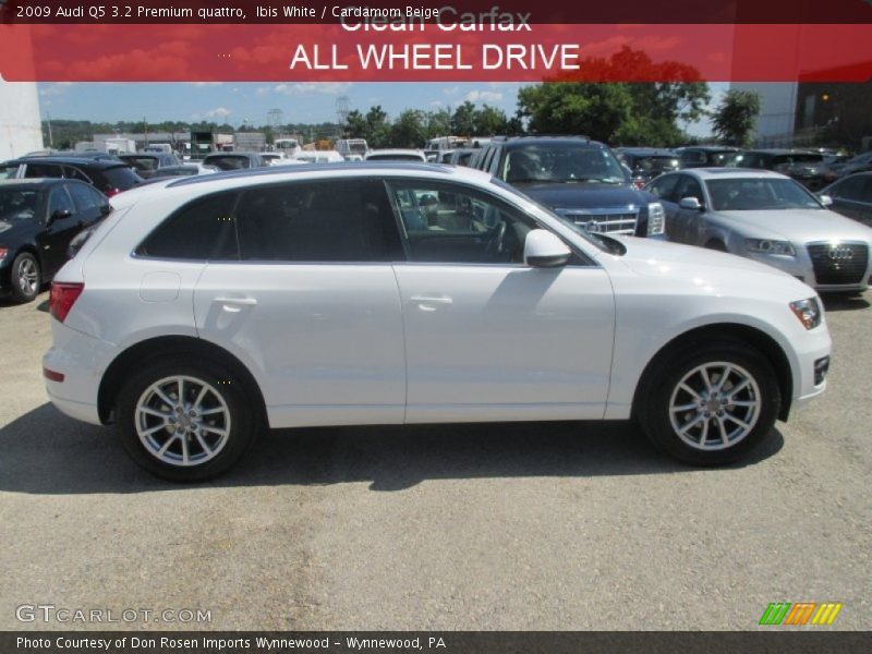 Ibis White / Cardamom Beige 2009 Audi Q5 3.2 Premium quattro