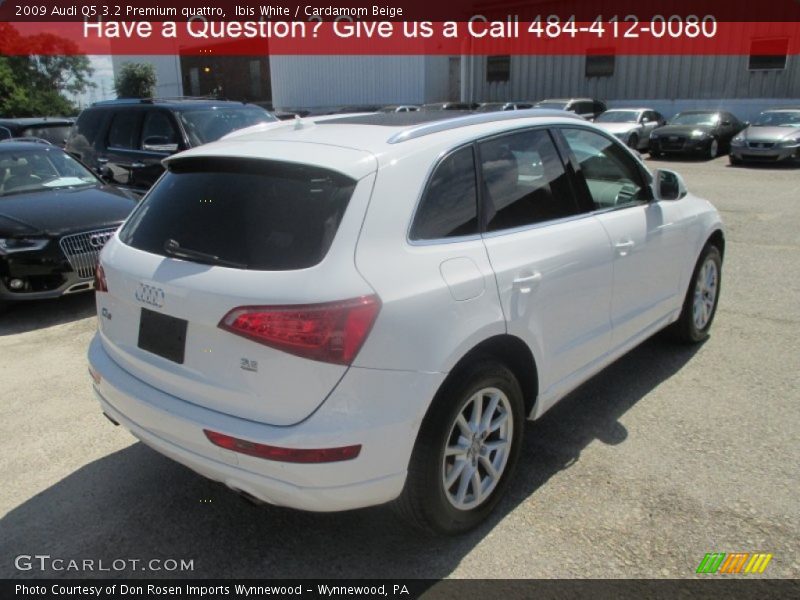 Ibis White / Cardamom Beige 2009 Audi Q5 3.2 Premium quattro