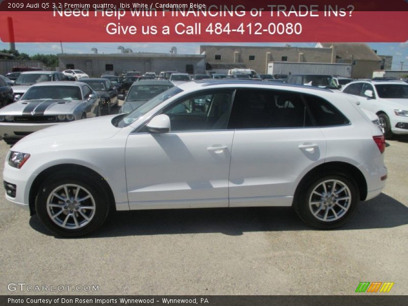 Ibis White / Cardamom Beige 2009 Audi Q5 3.2 Premium quattro