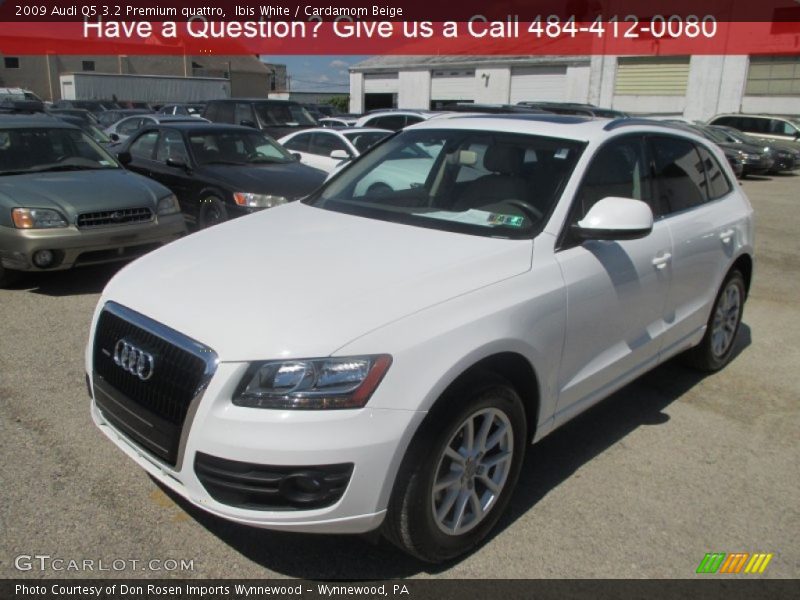 Ibis White / Cardamom Beige 2009 Audi Q5 3.2 Premium quattro