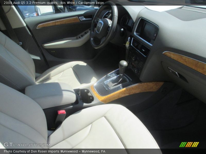 Ibis White / Cardamom Beige 2009 Audi Q5 3.2 Premium quattro