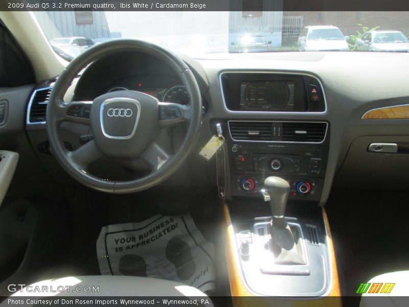 Ibis White / Cardamom Beige 2009 Audi Q5 3.2 Premium quattro