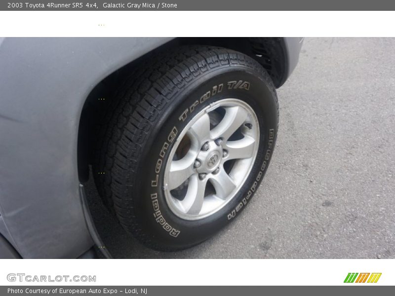 Galactic Gray Mica / Stone 2003 Toyota 4Runner SR5 4x4