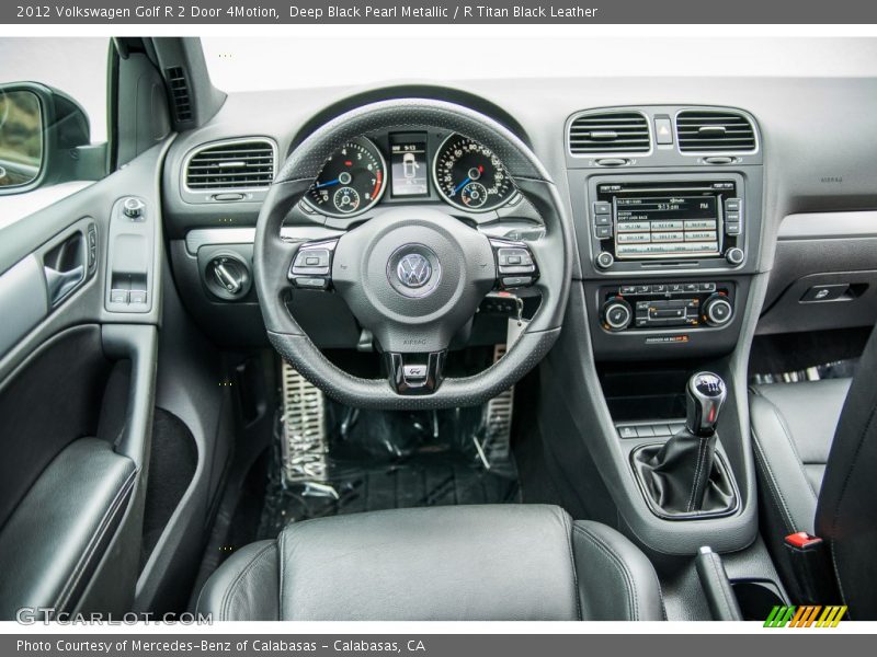 Dashboard of 2012 Golf R 2 Door 4Motion