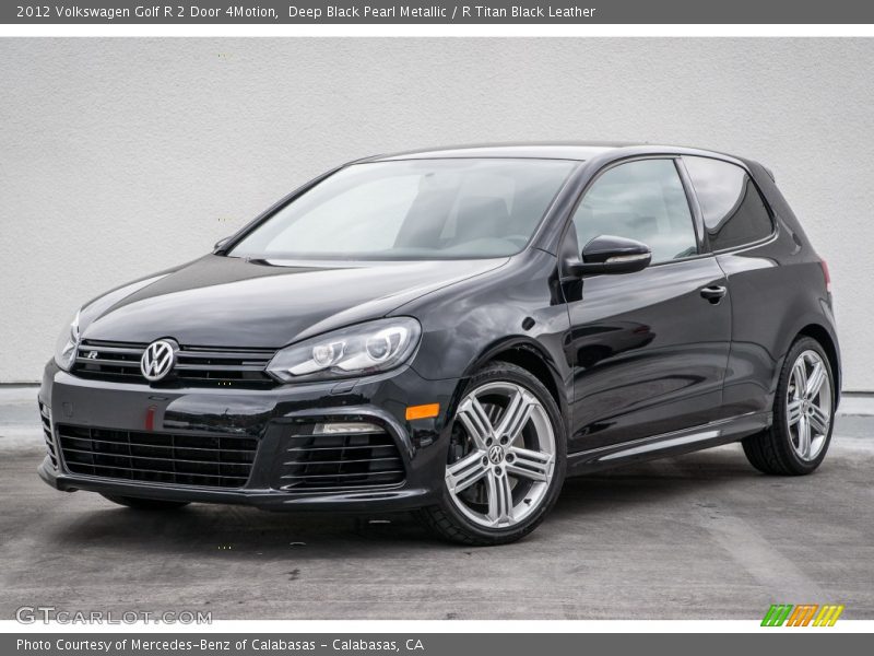Front 3/4 View of 2012 Golf R 2 Door 4Motion