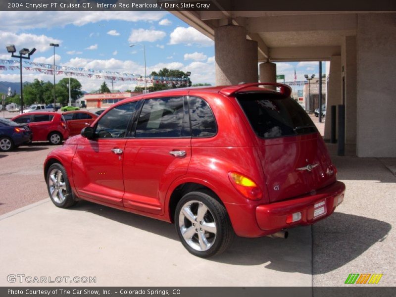 Inferno Red Pearlcoat / Dark Slate Gray 2004 Chrysler PT Cruiser GT