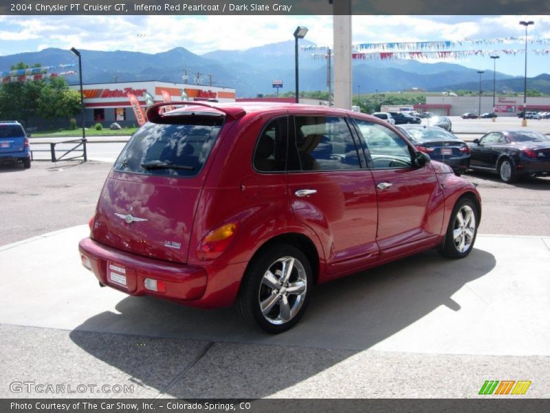 Inferno Red Pearlcoat / Dark Slate Gray 2004 Chrysler PT Cruiser GT