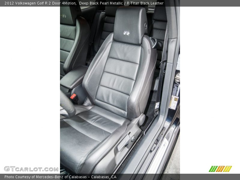 Front Seat of 2012 Golf R 2 Door 4Motion