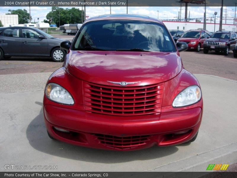Inferno Red Pearlcoat / Dark Slate Gray 2004 Chrysler PT Cruiser GT