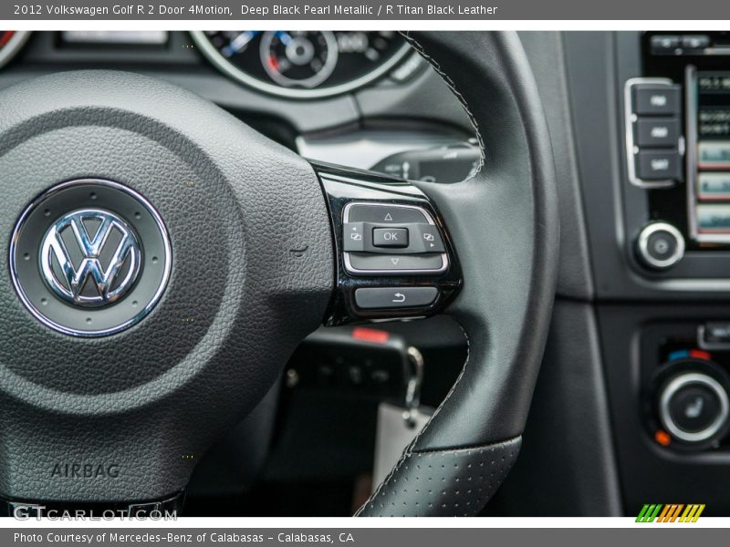 Controls of 2012 Golf R 2 Door 4Motion