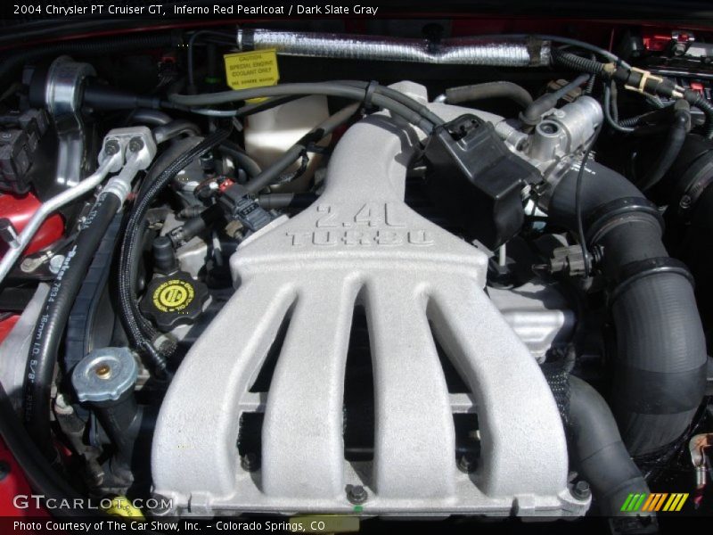 Inferno Red Pearlcoat / Dark Slate Gray 2004 Chrysler PT Cruiser GT