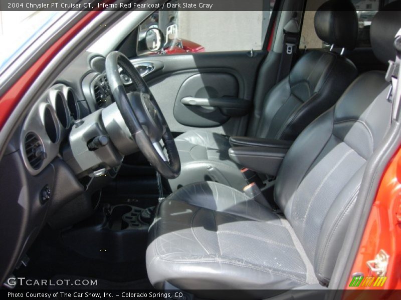 Inferno Red Pearlcoat / Dark Slate Gray 2004 Chrysler PT Cruiser GT