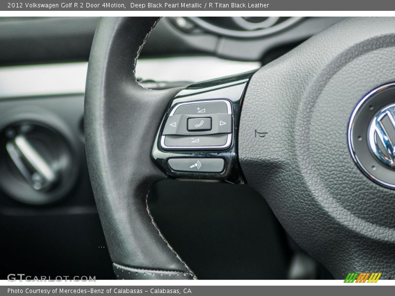 Controls of 2012 Golf R 2 Door 4Motion
