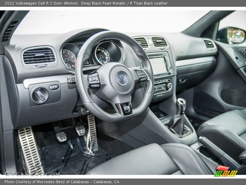 Dashboard of 2012 Golf R 2 Door 4Motion