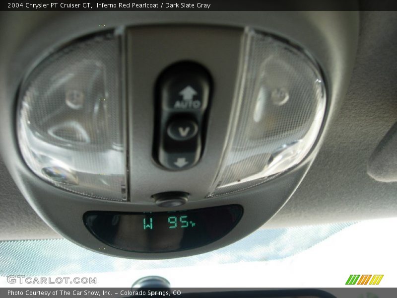 Inferno Red Pearlcoat / Dark Slate Gray 2004 Chrysler PT Cruiser GT