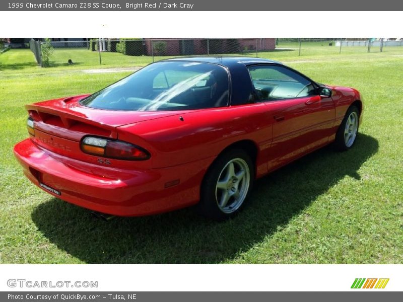 Bright Red / Dark Gray 1999 Chevrolet Camaro Z28 SS Coupe